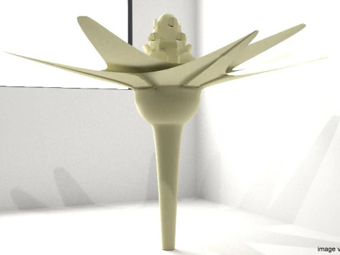Flower - Cape 3D Model
