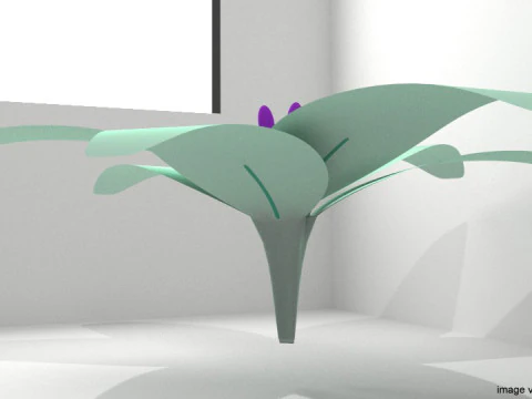 Bloem - Lelie 3D Model