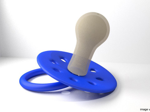 Pacifier Model 3D
