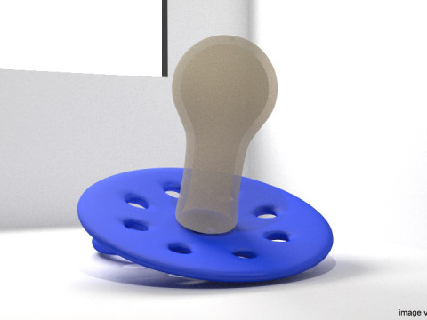 Pacifier Model 3D
