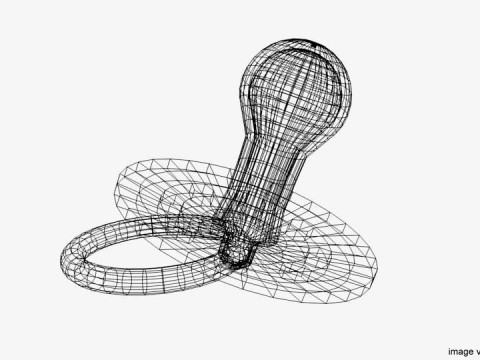 Pacifier Model 3D
