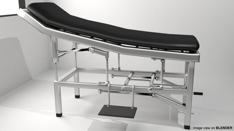 Operation Bed 3D Model .c4d .max .obj .3ds .fbx .stl .blend 