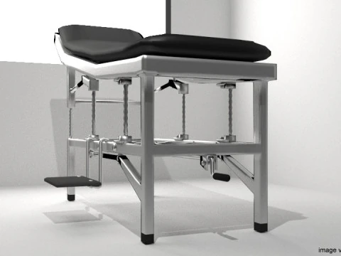 Operation Bed 3D Model