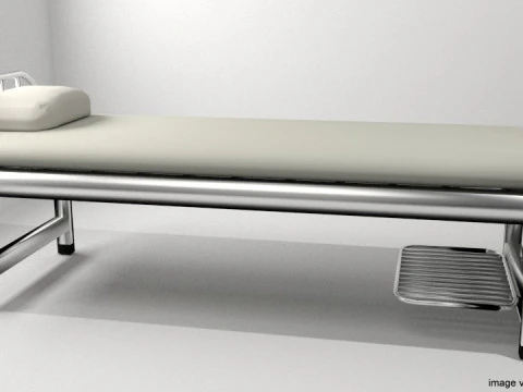 Hasta Yatağı 3D Model