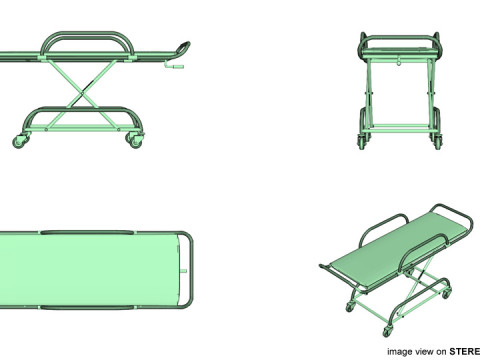 Stretcher 3D मॉडल