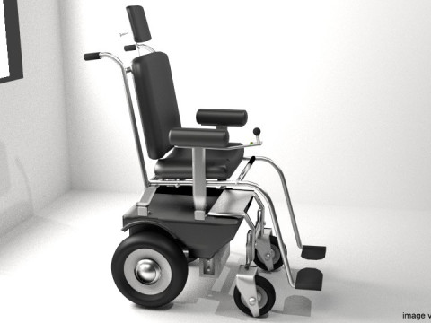 Self-control Wheelchair Modelo 3D