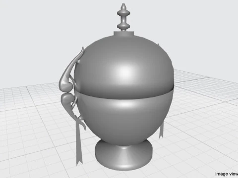 Trophy - Bowl 3D Model
