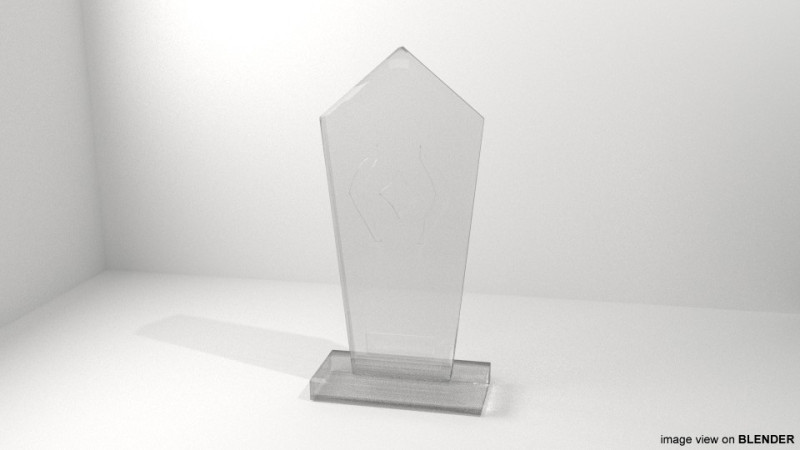 Trophy - Glass Modello 3D .c4d .max .obj .3ds .fbx .stl .blend 