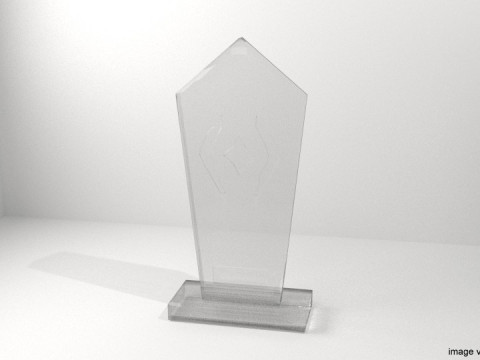 Trophy - Glass 3D Модель