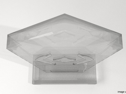 Trophy - Glass Modello 3D