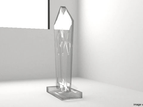Trophy - Glass 3D Model