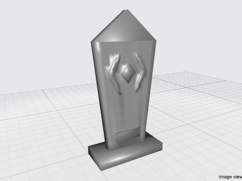 Trophy - Glass Modello 3D