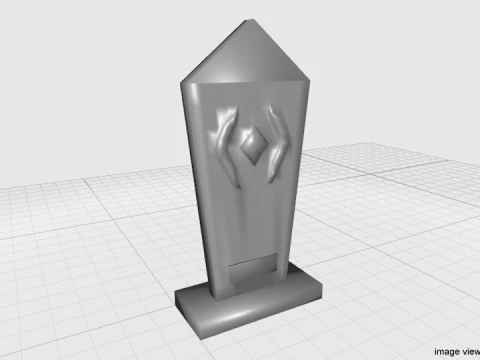 Trophy - Glass 3D Model