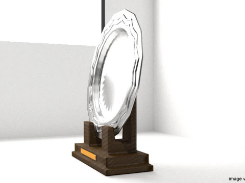 Trophy - Plate 3D Model
