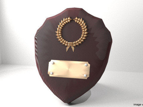 Trophy - Shields 3D Model