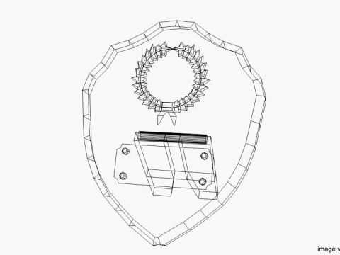 Trophy - Shields 3D Model