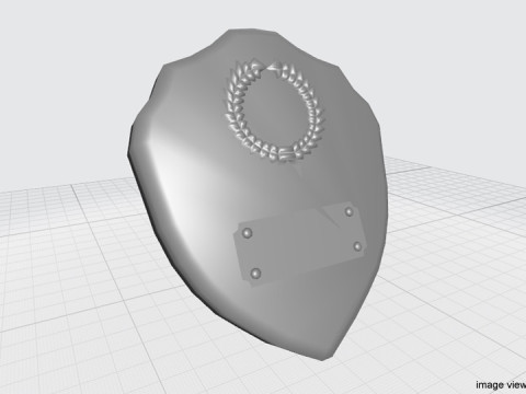 Trophy - Shields Model 3D