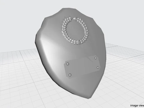 Trophy - Shields 3D Model