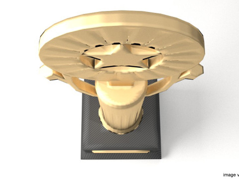 Trophy - Star Modelo 3D