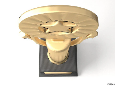 Trophy - Star 3D Model