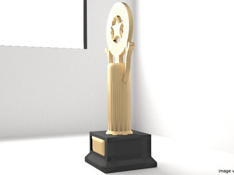 Trophy - Star Modelo 3D