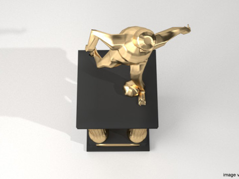 Trophy - Statue 3D Model