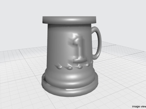 Trophy - Tankard 3D 模型