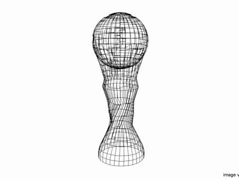 Trophy - World Cup 3D Model