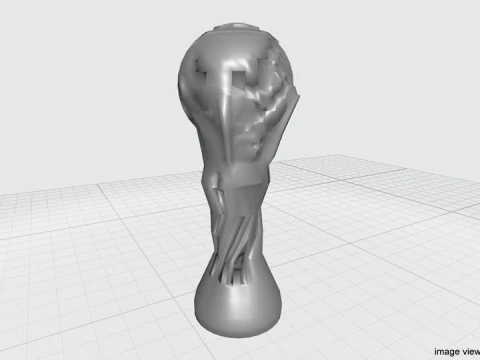 Trophy - World Cup 3D Model