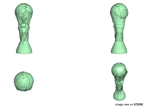 Trophy - World Cup 3D Model
