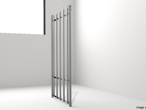 Gate Door - Type 1 3D Model
