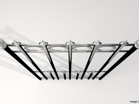 Gate Door - Type 2 3D Model