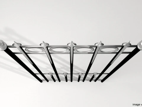 Gate Door - Type 2 3D Model