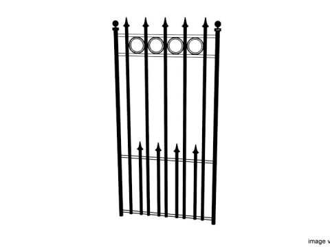 Gate Door - Type 2 3D Model