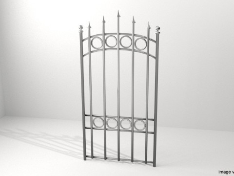 Gate Door - Type 3 3D Model