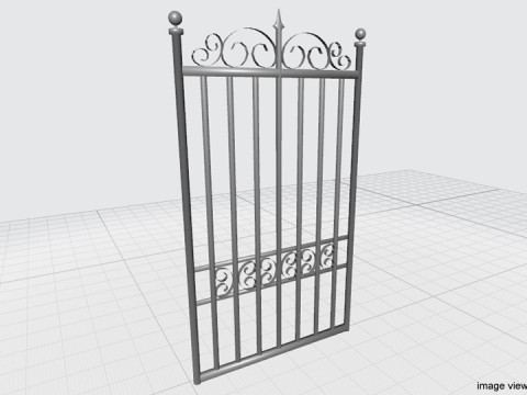 Gate Door - Type 4 Model 3D