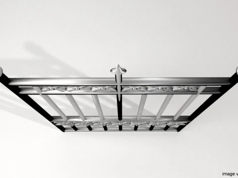 Gate Door - Type 5 3D Model