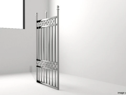 Gate Door - Type 5 3D Model