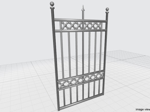 Gate Door - Type 5 Modelo 3D