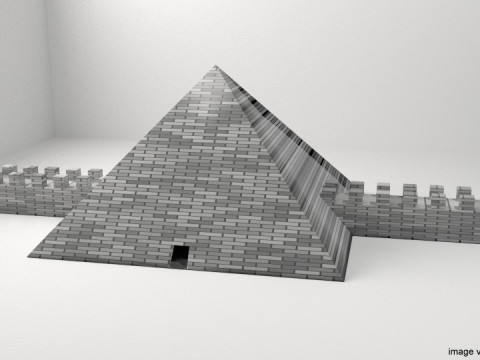 Pyramid of Cestius 3Dモデル