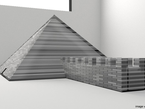 Pyramid of Cestius 3D Model