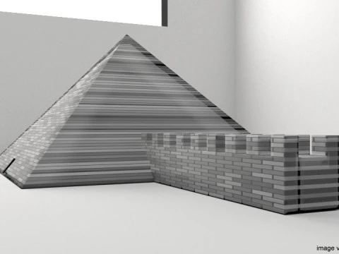 Pyramid of Cestius 3D Model