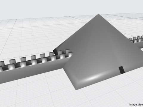Pyramid of Cestius 3D Model