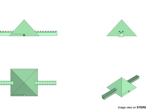 Pyramid of Cestius 3D Model