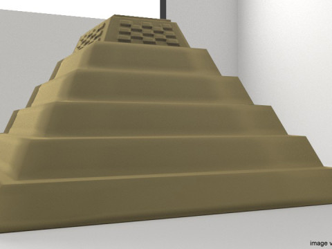Pyramid of Djoser 3D मॉडल