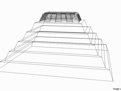 Pyramid of Djoser 3D मॉडल