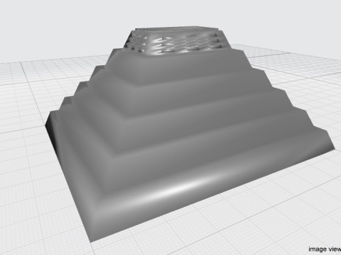 Pyramid of Djoser 3D मॉडल