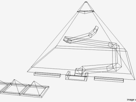 Pyramid of Khufu 3D Модель