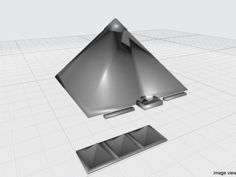 Pyramid of Khufu 3D Model