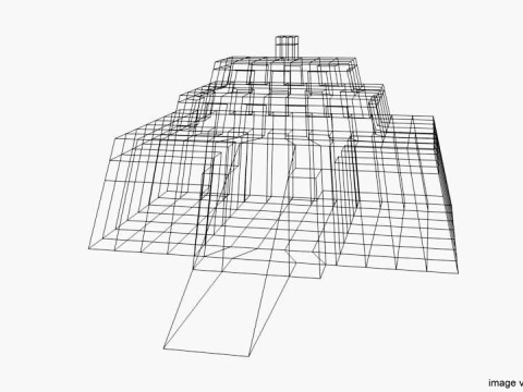 Ziggurat of Chogha Zanbil 3D मॉडल
